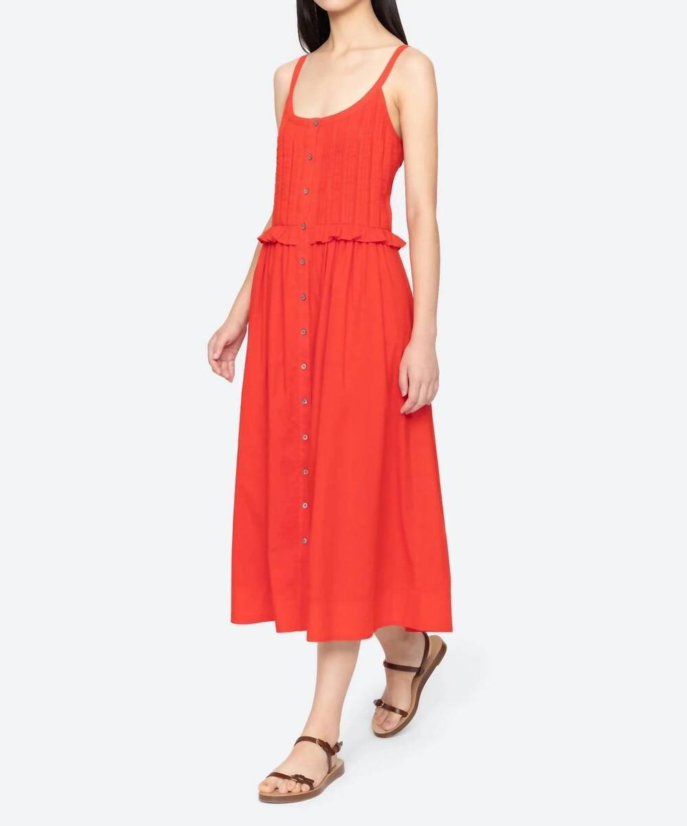 NEW SEA alberte dress in red
